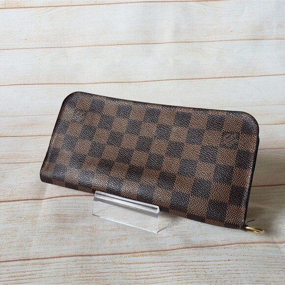 Louis Vuitton Large Damier Brown Wallet Entrupy Authentication included - Picture 2 of 16